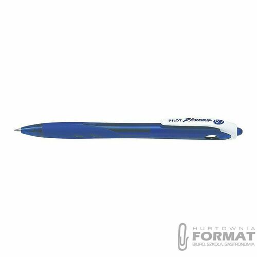 PILOT DŁUGOPIS REXGRIP BG NIEBIESKI 2