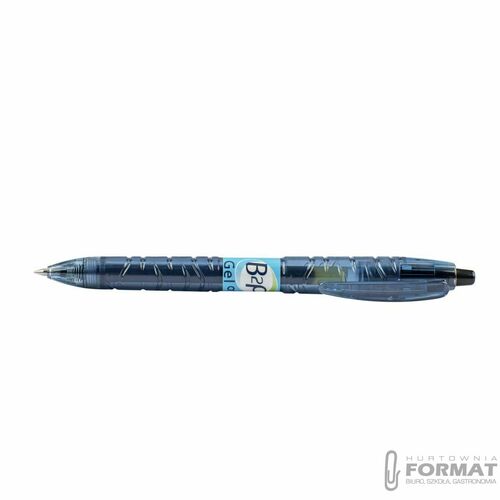 PILOT DŁUGOPIS ŻELOWY B2P 0.7 CZARNY BEGREEN 2