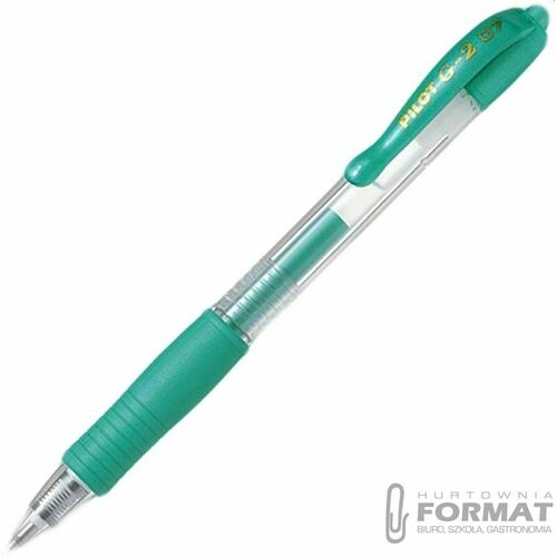 PILOT DŁUGOPIS G2 METALLIC M ZIELONY 2