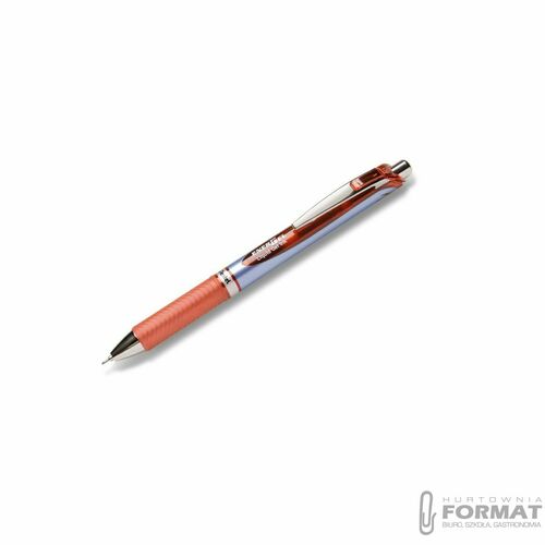 Cienkopis kulkowy 0.5 mm Pentel BLN75-B - czerwony 4