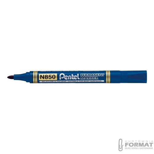 MARKER PERM. PENTEL N850 NIEBIESKI K.OKRĄGŁA 2