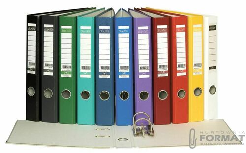 Segregator dźwigniowy Bantex A4 50mm jasny niebieski (100551802) 3