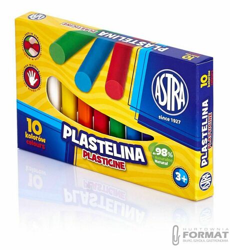 Plastelina Astra 10 kolorów 2