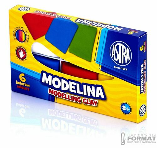 Modelina Astra 6 kolorów 2