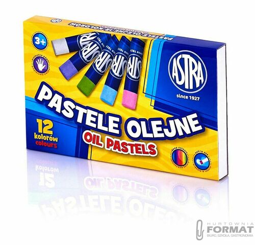 Pastele olejne ASTRA 12 kolorów 3