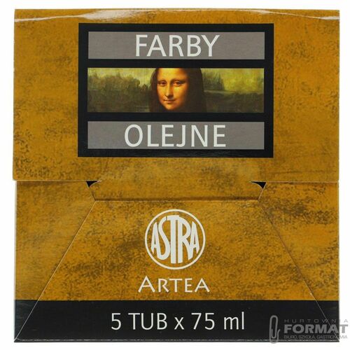 Farba olejna Artea kolor: biel cynkowa 75ml 1 kolor. 2