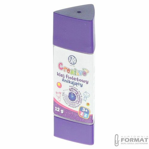 KLEJ W SZTYFCIE FIOLETOWY ZNIKAJĄCY ASTRA 12 G 3