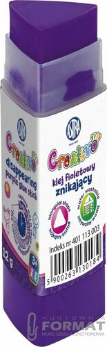 KLEJ W SZTYFCIE FIOLETOWY ZNIKAJĄCY ASTRA 12 G 5
