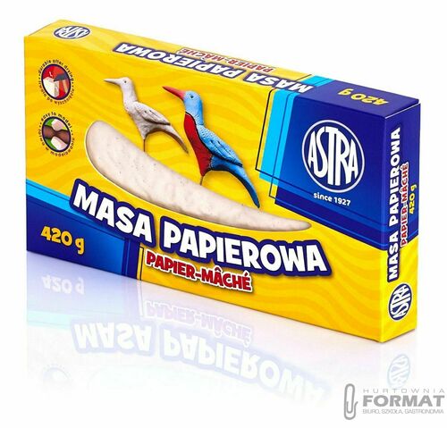 MASA PAPIEROWA ASTRA 420G IDEALNA DO MODELOWANIA DO SZKOŁY 2