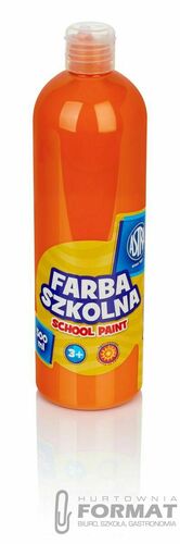 Farba szkolna Astra - pomarańczowa 500 ml 2