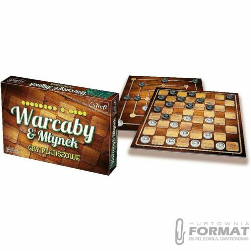 Warcaby/ Młynek klasyczny TREFL 3