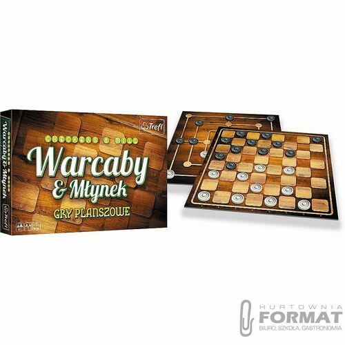 Warcaby/ Młynek klasyczny TREFL 4