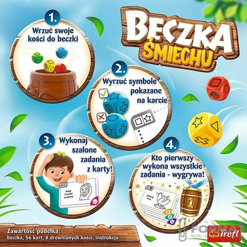 Gra rodzinna Trefl, Beczka śmiechu 5