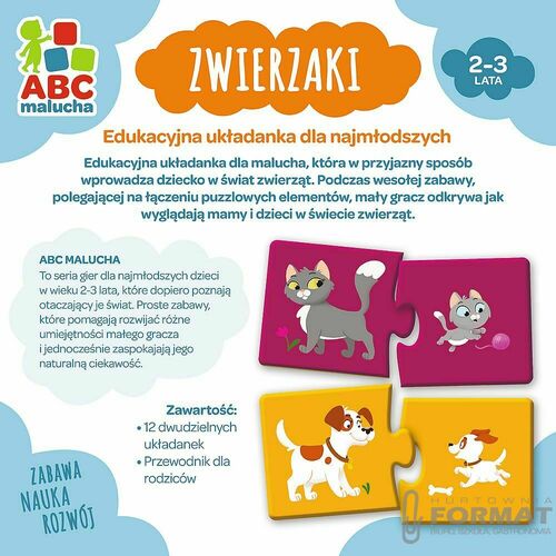 ABC malucha, Gra edukacyjna Trefl, Zwierzaki 2