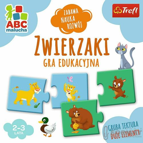 ABC malucha, Gra edukacyjna Trefl, Zwierzaki 5