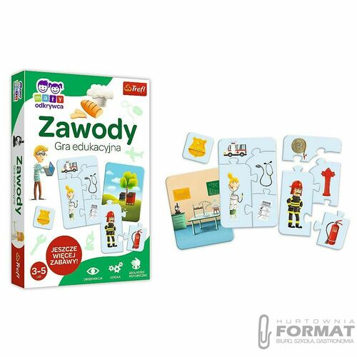 Gra Zawody - Mały Odkrywca Trefl 01951 4