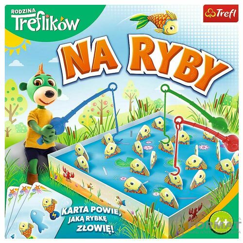 Rodzina Treflików Na Ryby, gra zręcznościowa Trefl 6