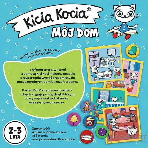Kicia Kocia Mój dom gra 02055 Trefl 2