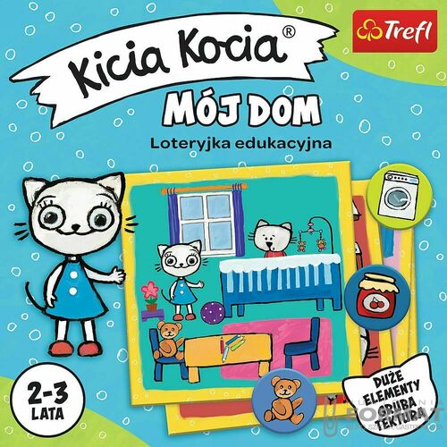 Kicia Kocia Mój dom gra 02055 Trefl 5