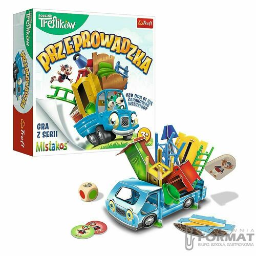 PROMO Przeprowadzka z Rodziną Treflików gra 02071 4