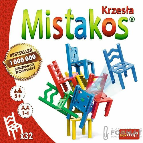Mistakos Krzesła wersja 4-osobowa TREFL 5
