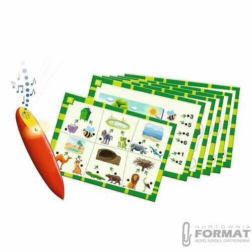 Zwierzęta Magiczny ołówek gra edukacyjna 02111 Tre 2