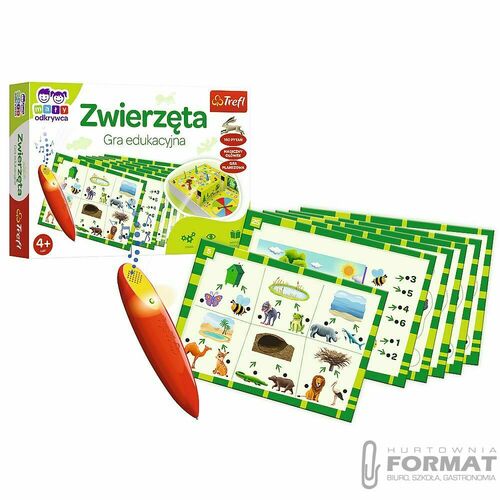 Zwierzęta Magiczny ołówek gra edukacyjna 02111 Tre 4