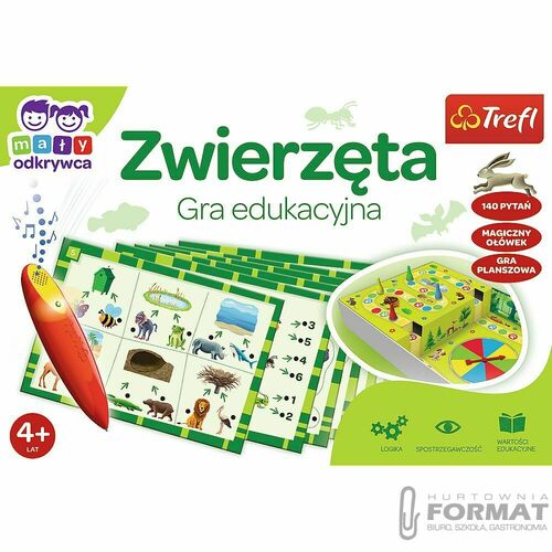 Zwierzęta Magiczny ołówek gra edukacyjna 02111 Tre 5