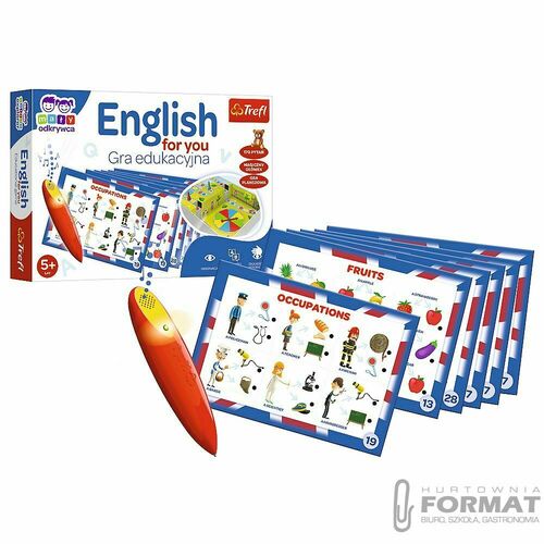 English for you. Magiczny ołówek gra 02113 Trefl p 4