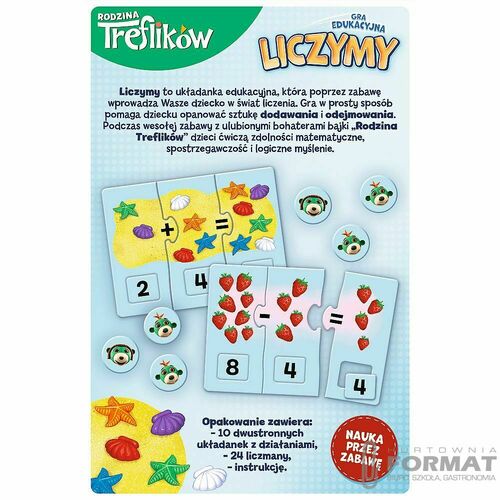 Liczymy. Rodzina Treflików 02257 3