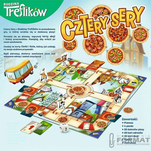 Cztery sery. Rodzina Treflików 02282 3