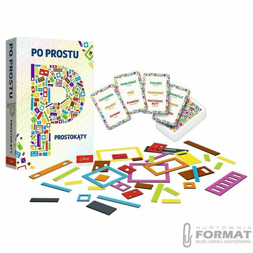PROMO Po prostu P Prostokąty gra 02437 Trefl 5