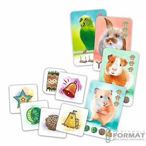 Gra pamięciowa Trefl Pets & Friends (02443) 2