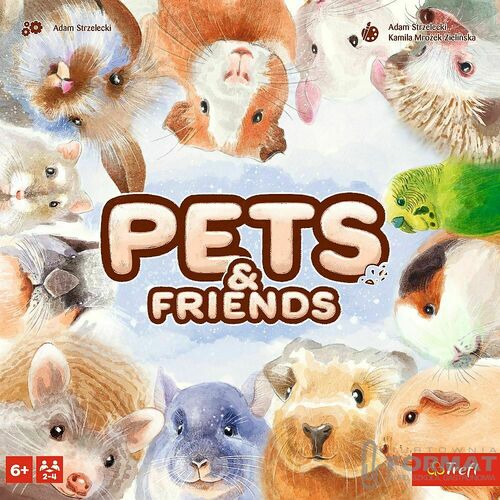 Gra pamięciowa Trefl Pets & Friends (02443) 5