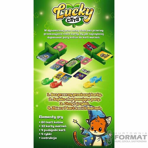Lucky Cats gra rodzinna 02515 Trefl 3