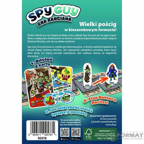 Gra karciana Trefl Spy Guy (02578) 6