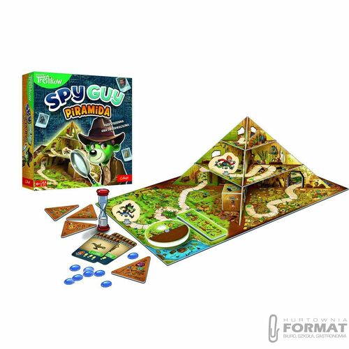 Gra planszowa Trefl Spy Guy Piramida (02501) 4
