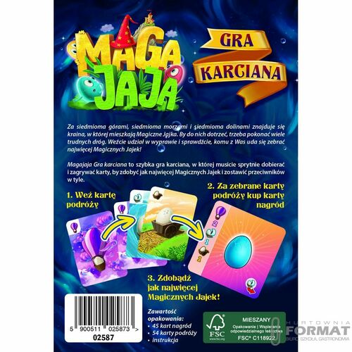 Gra karciana Trefl Magajaja (02587) 6