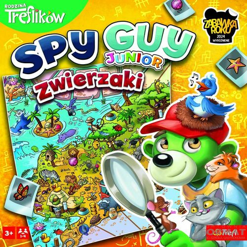 Gra edukacyjna Trefl Spy Guy Junior Zwierzaki (02595) 5