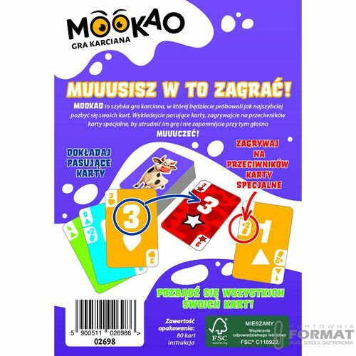 Gra karciana Trefl MooKao (02698) 3