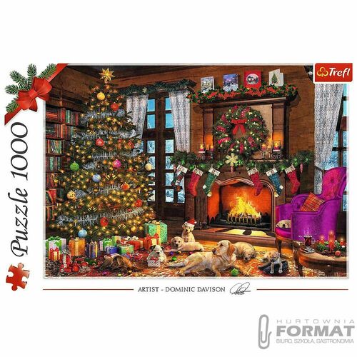 Puzzle Trefl Idą święta 1000 el. (10745) 3