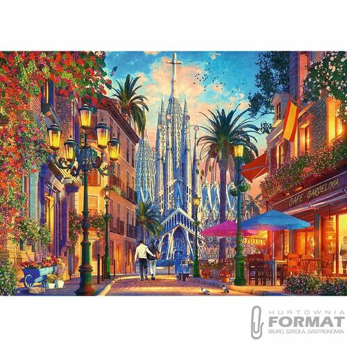 Puzzle Trefl Barcelona, Hiszpania 1000 el. (10793) 2