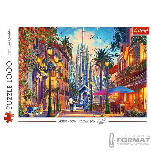 Puzzle Trefl Barcelona, Hiszpania 1000 el. (10793) 3