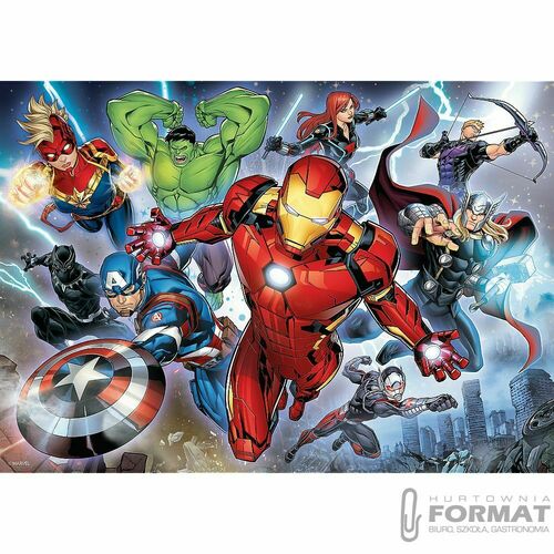 Puzzle 200el Waleczni Avengersi Disney Marvel The 2