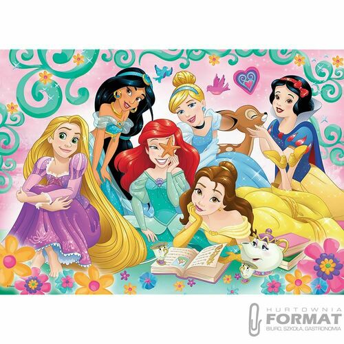 Puzzle 200el Radosny świat księżniczek. Disney Pri 2