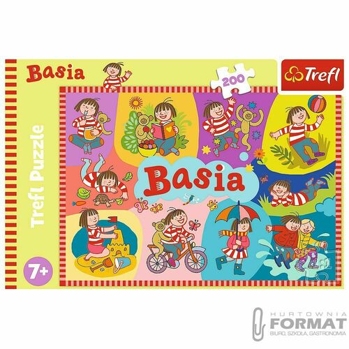 Puzzle 200el Basia. Harper Collins 13282 TREFL 3