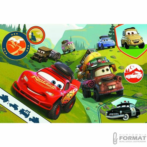 Puzzle Trefl Cars 3 Wesołe auta 24 el. (14352) 2