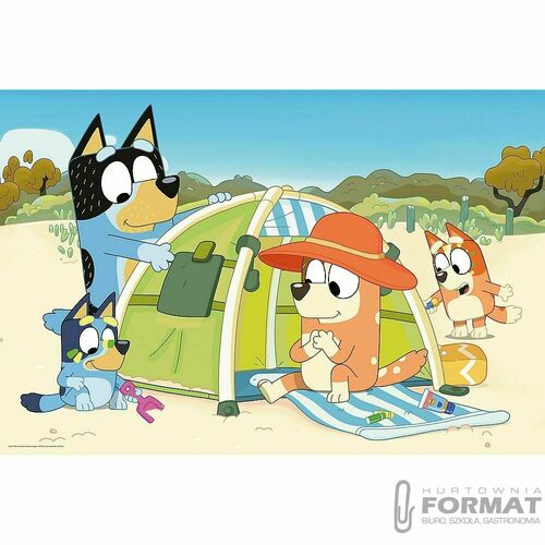 Puzzle 24el Maxi Wspaniały dzień Bluey 14357 Trefl 2