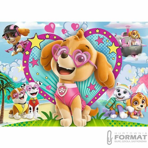 Puzzle 100el Psi Patrol  W blasku Skye 14818 TREFL 2