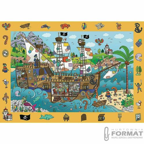 Puzzle Trefl Spy Guy - Statek Piracki (15594) 2
